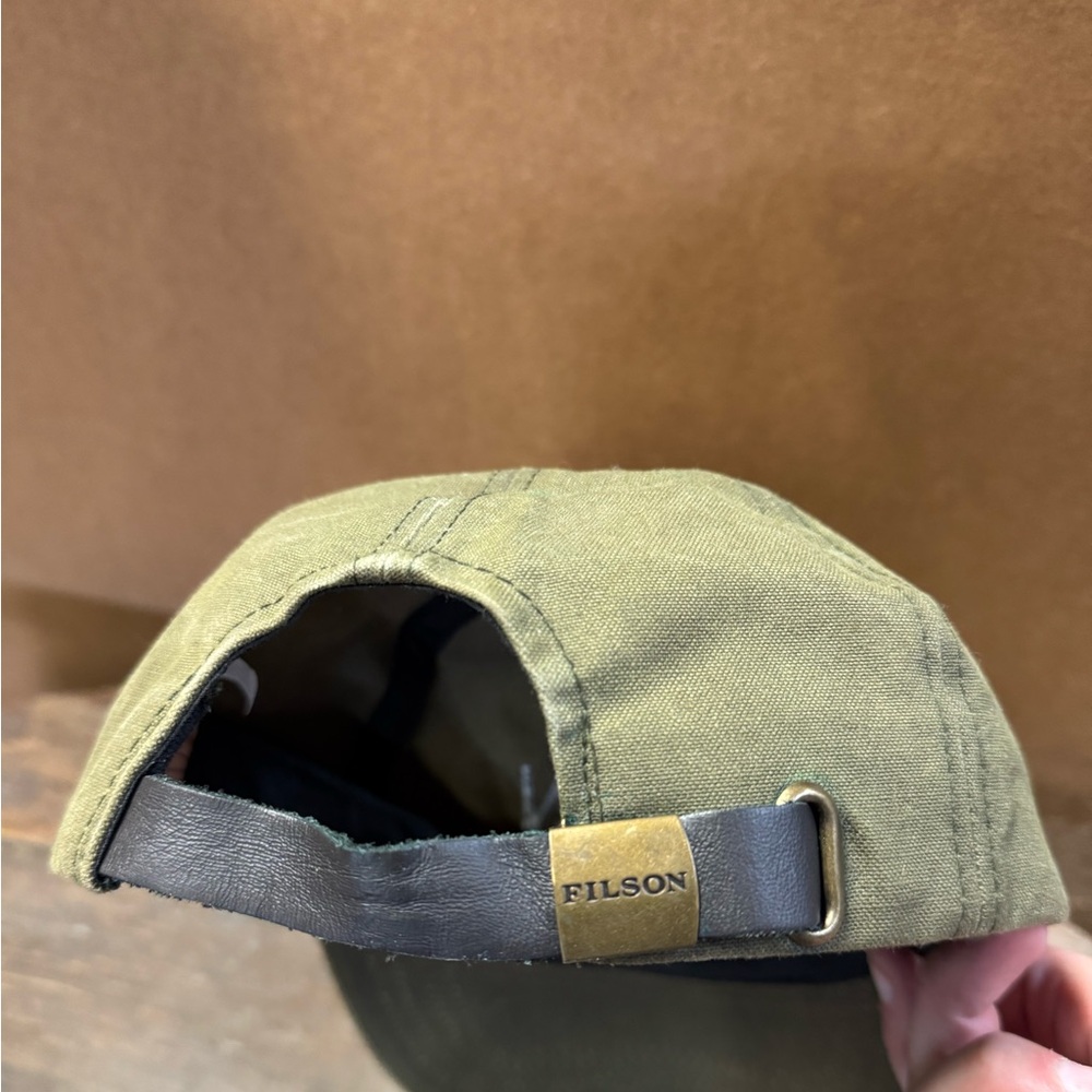 Filson 2016 Embroidered Tin Cloth
Hat Otter Green sz Large USA Made - Picture 4 of 5